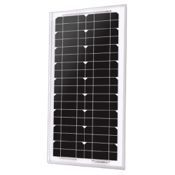 Panneau solaire monocristallin - photovoltaïque, silicium, 50 w