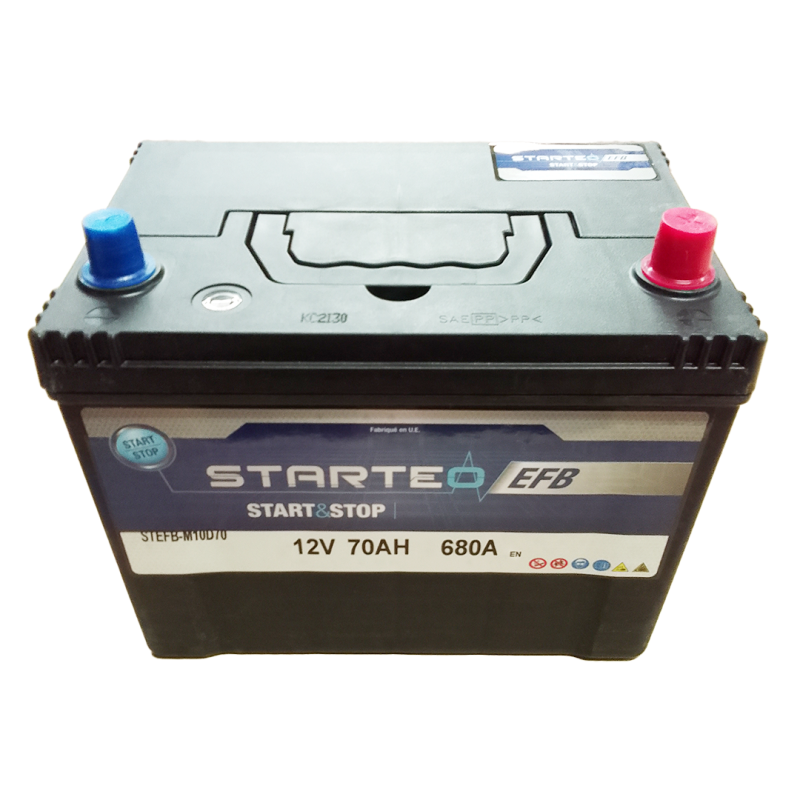 BATTERIE STARTEO EFB 12V 70AH 680A