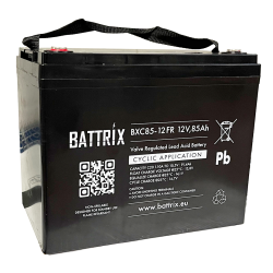 BATTERIE ETANCHE BATTRIX CYCLIC 12V 85AH - FLAMME RETARDANTE