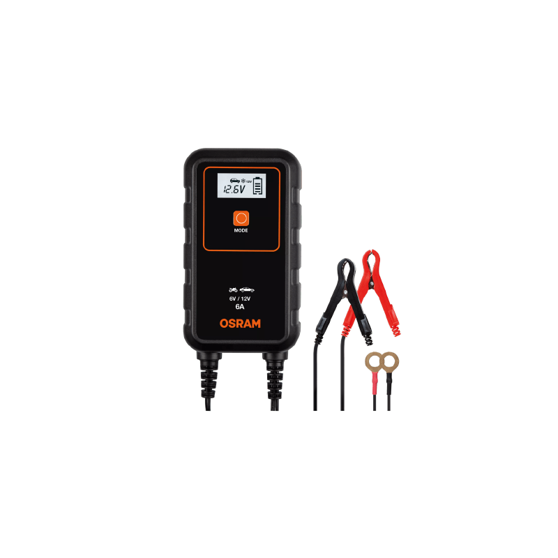 OSRAM CHARGEUR D'ENTRETIEN 6V-12V 6A - PB / AGM / LITHIUM