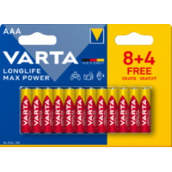 VARTA BLISTER DE 12 PILES...