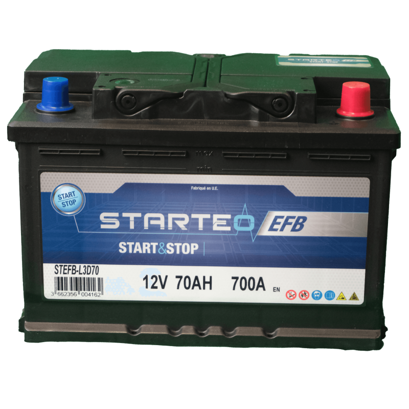 BATTERIE STARTEO EFB 12V 70AH 700A