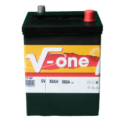 BATTERIE V-ONE 6V 80AH 560A