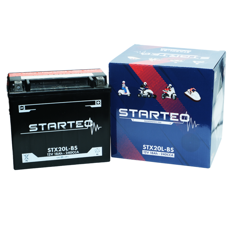 STARTEO MOTO YTX20L-BS 12V 18AH