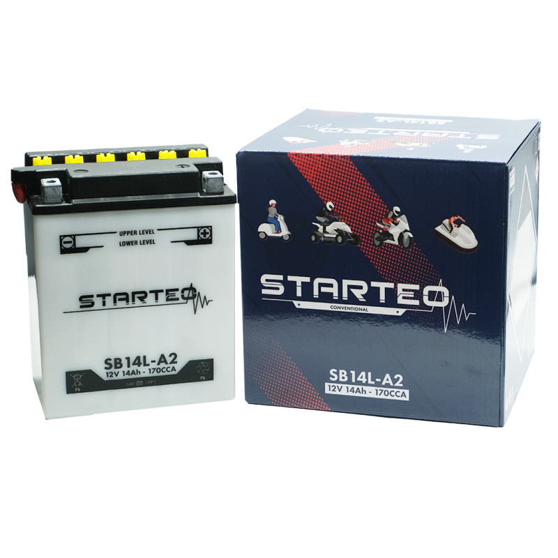 STARTEO MOTO YB14L-A2 12V 14AH