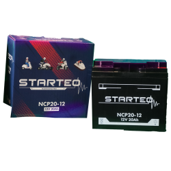 STARTEO MOTO NCP20-12 SANS ENTRETIEN 12V 20AH