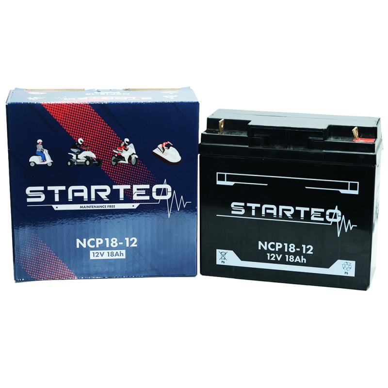 STARTEO MOTO GEL NCP18-12 12V 18AH