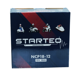 STARTEO MOTO GEL NCP18-12 12V 18AH