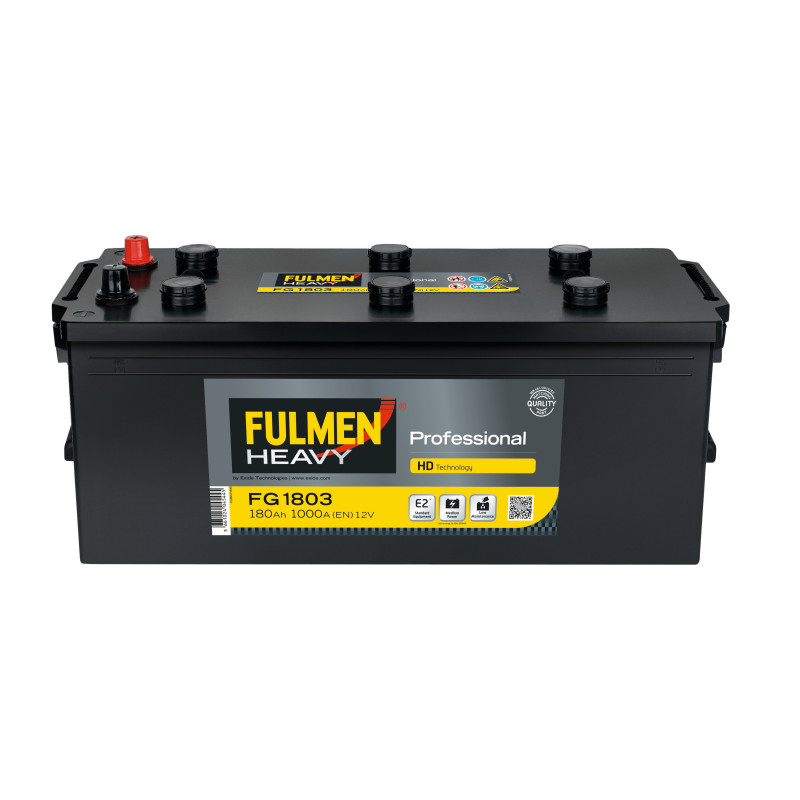 Batterie camion FG1803 12V 180Ah 1000A - Batterie(s) - FG1803 ; EG1803 ; T  - Cdiscount Auto