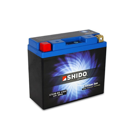 BATTERIE SHIDO MOTO LITHIUM LT12B-BS 12V 4.8AH