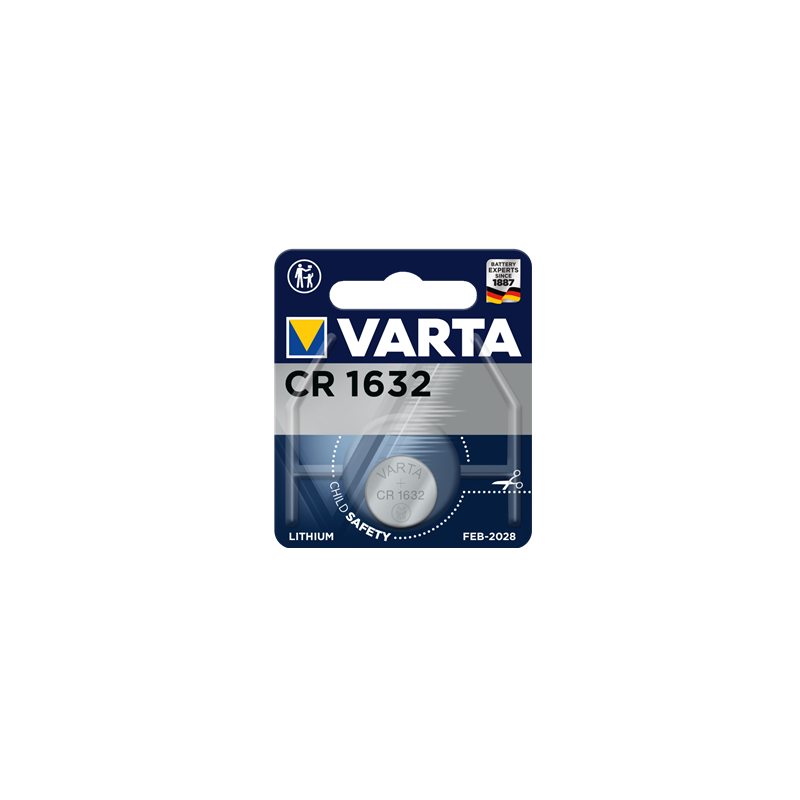 Varta Pile bouton lithium CR1616 3V pour Honda ✓ AKR Performance